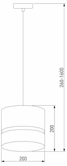 Подвесной светильник TK Lighting Paglia 6693 Paglia - 1