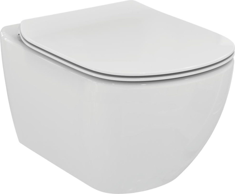 Унитаз подвесной Ideal Standard Tesi AquaBlade с микролифтом - 0