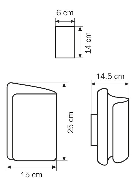 Настенный светильник Lightstar Simple Light 811 811610 - 2