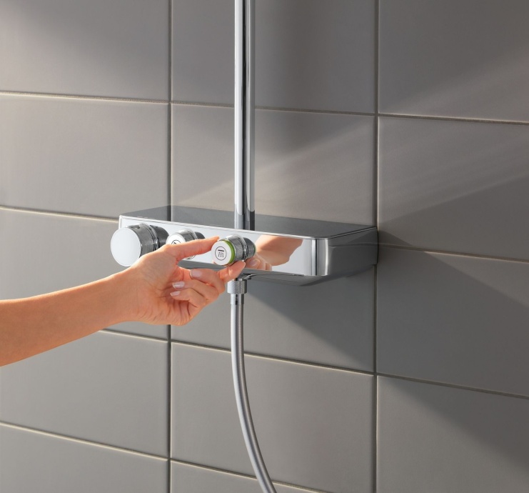 Душевая стойка Grohe Euphoria SmartControl 260 Mono 26509000 с термостатом - 7