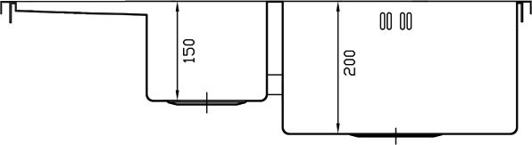 Металлическая мойка Seaman SMB-7851D  SMB-7851DLS.A - 3