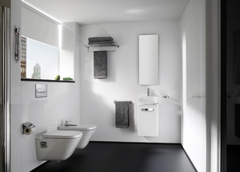 Тумба для комплекта Roca Gap 45, белая матовая ZRU9302735 - 3