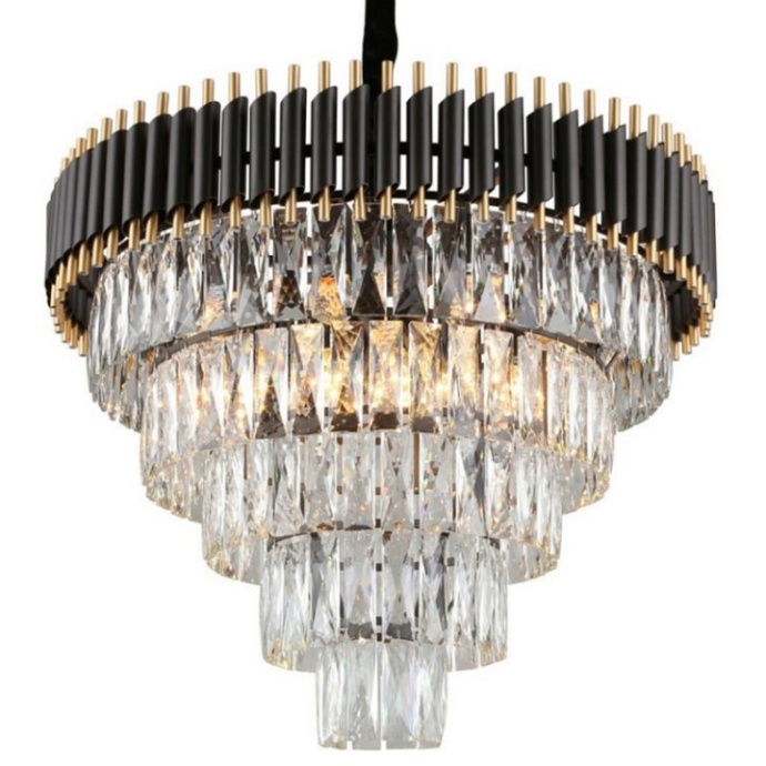 Подвесная люстра Imperiumloft Empire Black Chandelier Crystal 40.2862 - 0