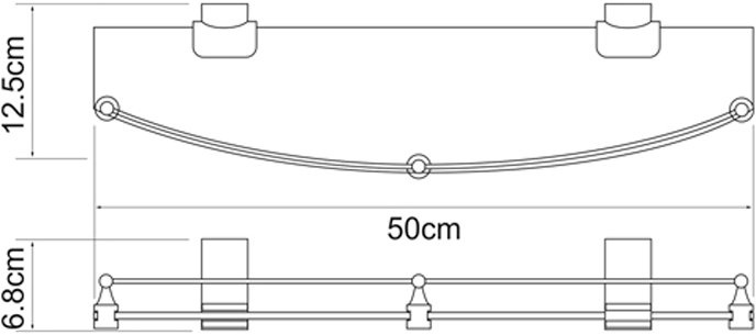 Полка Wasserkraft Exter K-5244 - 3