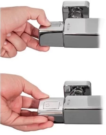 Душевая система с термостатом Grocenberg GB7005 Хром - 2