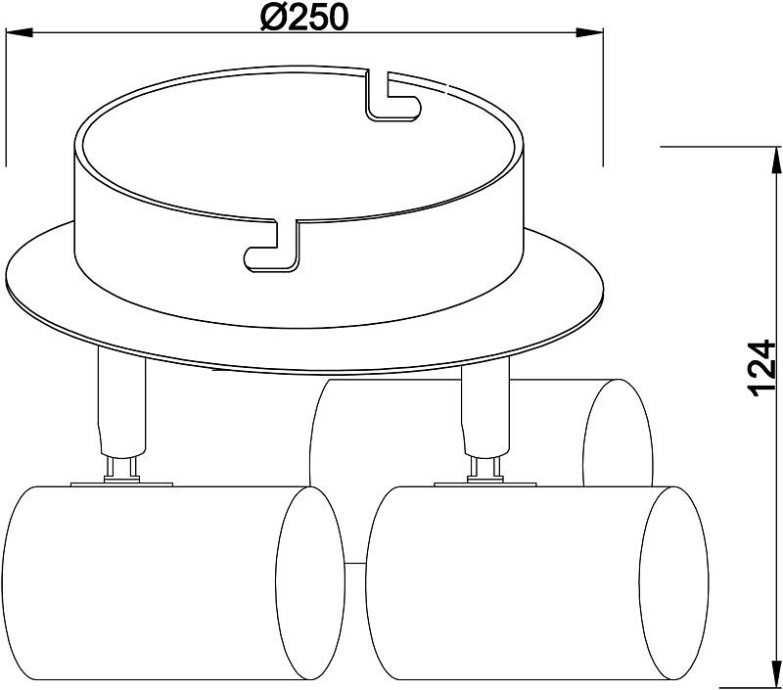 Накладной светильник Deko-Light Indi 348087 - 1