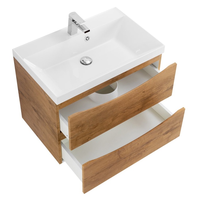 Комплект мебели Belbagno Marino 60 светлое дерево - 5