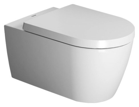 Чаша для подвесного унитаза Duravit Me by Starck белый, без сиденья  2528090000 - 0