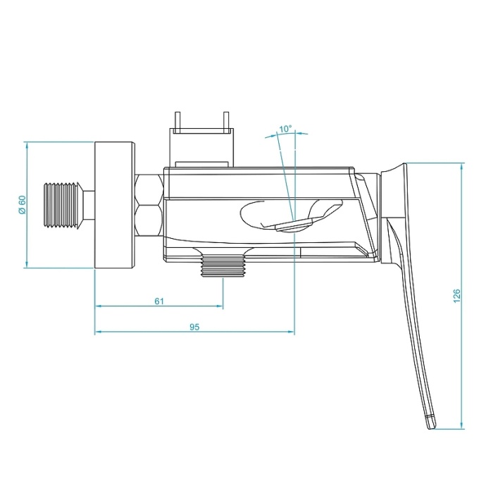 Душевой комплект RGW Shower Panels SP-33G золото 51140133-06 - 6