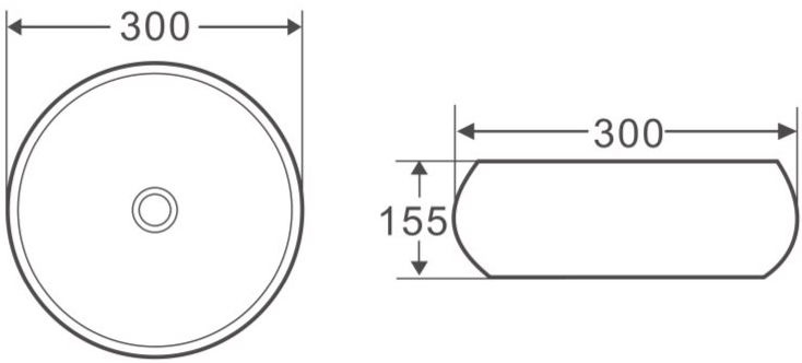 Рукомойник BelBagno BB1114 накладной - 2