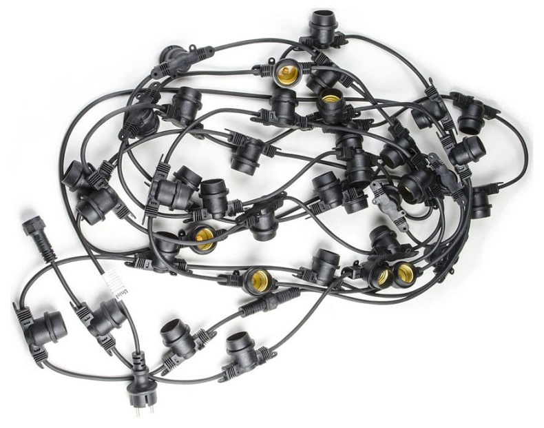 Гирлянда Uniel Belt-Light 220V UDL-K120 200/E27/100M IP65 Black UL-00006479 - 0