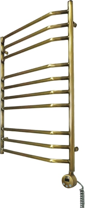 Полотенцесушитель электрический Domoterm Лаура П10 50x80, античная бронза, R Лаура П10 500x800 АБР ER - 1