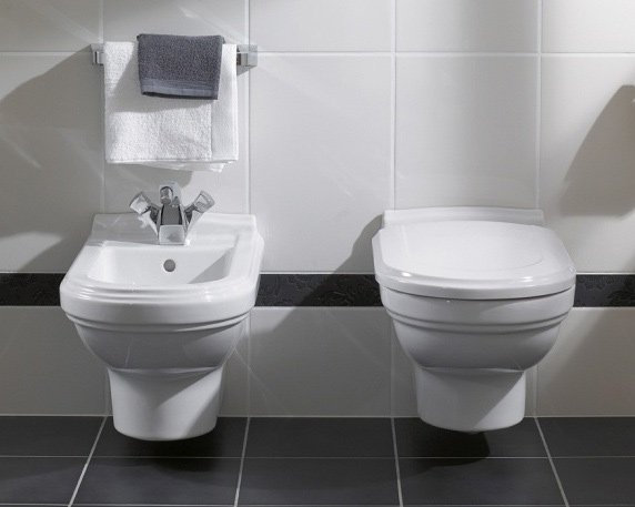 Крышка-сиденье Villeroy & Boch Hommage 8809 S6 R1 белый альпин, с микролифтом, петли латунь 8809S6R1 - 2