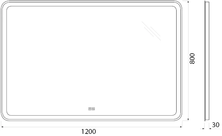 Комплект мебели BelBagno Acqua 120 светлое дерево - 14