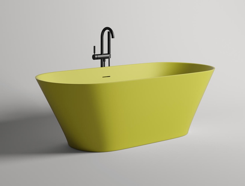 Ванна из искусственного камня Salini Mona 180x80 102921MRF S-Stone, матовый, RAL полностью - 1