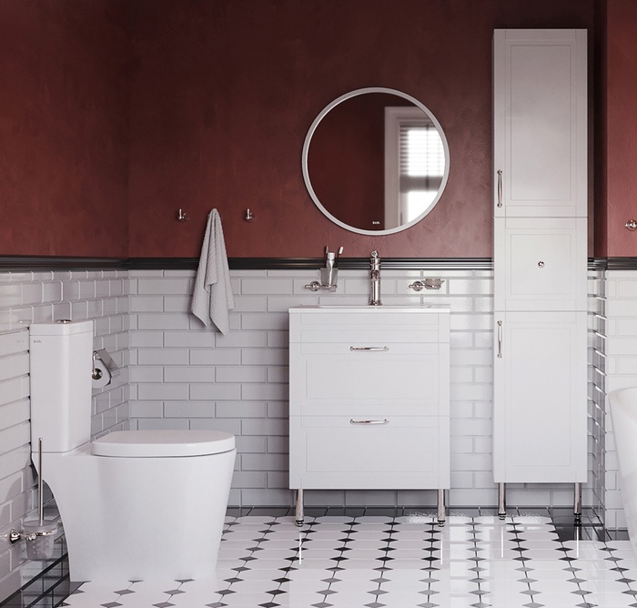Тумба для комплекта IDDIS Oxford 80, белая OXF80W0i95 - 3