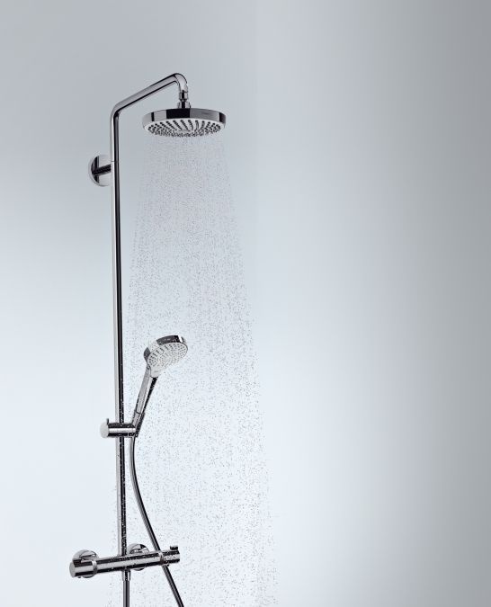 Душевая стойка Hansgrohe Croma Select S 180 2jet 27253400 с термостатом - 2