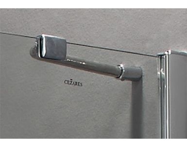 Душевая дверь Cezares Verona 220 хром стекло прозрачное VERONA-W-B-13-100+60/60-C-Cr - 4