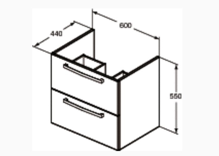 Тумба под раковину Ideal Standard   E3240WG - 1