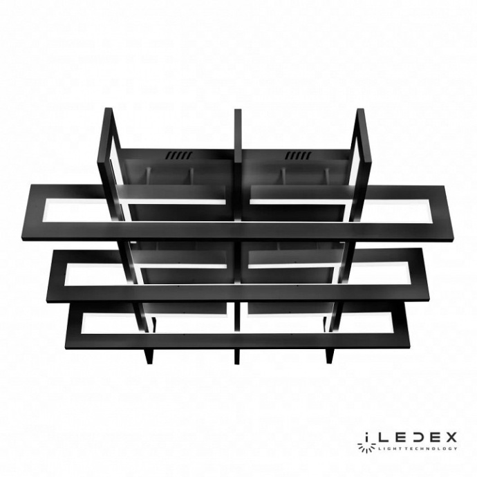 Потолочная люстра iLedex Stalker 9082-800*800-X 192W BK - 1