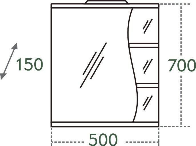 Комплект мебели Санта Сити 50 белый - 15