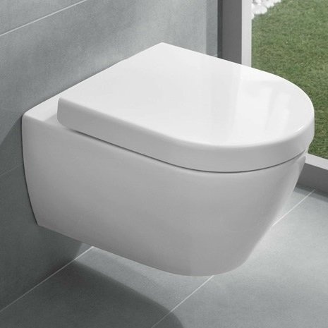 Унитаз подвесной Villeroy & Boch Subway 2.0 ceramicplus  5614R0R1 - 1