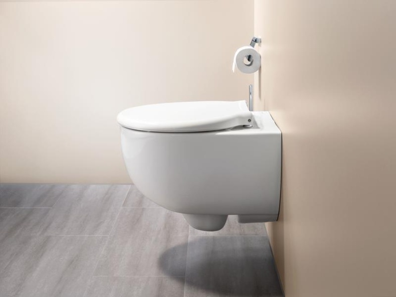 Чаша для подвесного унитаза Geberit Renova Comfort белый, без сиденья  500.694.01.1 - 6