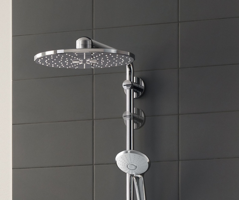 Душевая стойка Grohe Euphoria SmartControl 310 Duo 26507000 с термостатом - 5
