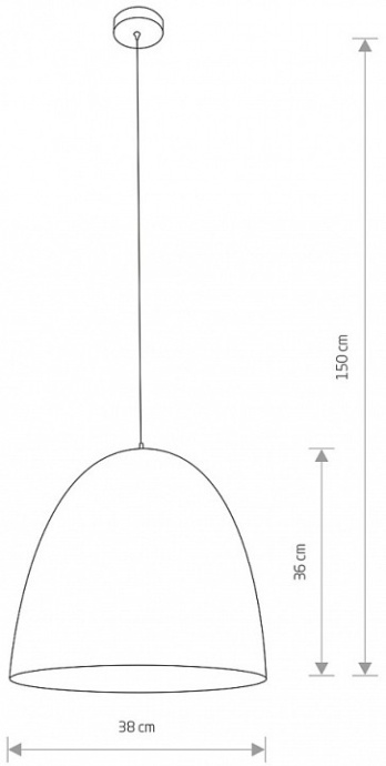 Подвесной светильник Nowodvorski Egg M 10318 - 1