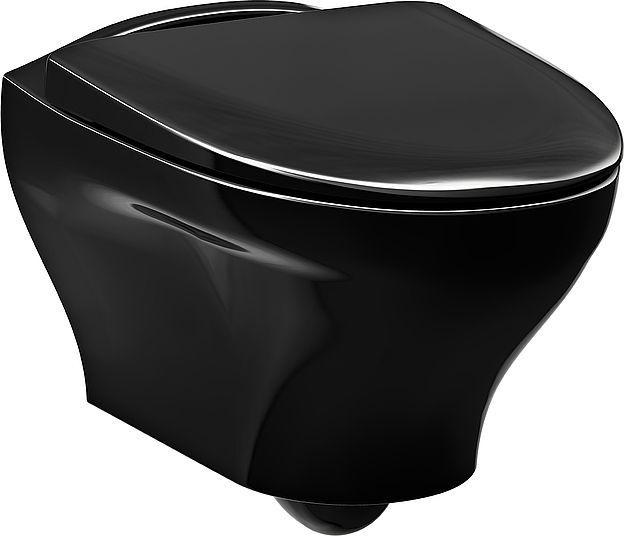 Унитаз подвесной Gustavsberg Estetic Hygienic Flush черный GB1183300S0030 - 0