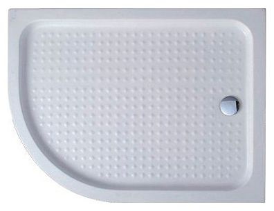 Поддон для душа Cezares Tray R550 100х80 см акриловый R TRAY-A-RH-100/80-550-15-W-R - 0