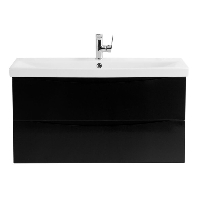 Тумба под раковину Belbagno Marino-Cer 80 черный MARINO-CER-800-2C-SO-NL-P - 0
