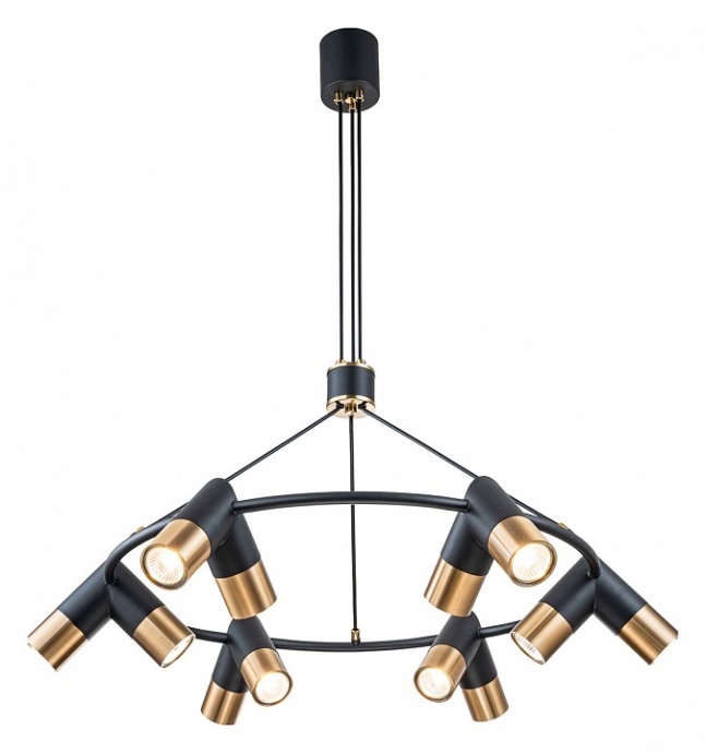 Подвесная люстра Indigo Doppio 11036/12P Black - 1