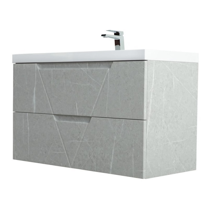 Комплект мебели BelBagno Vittoria 100 серый - 1