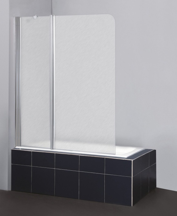 Шторка на ванну BelBagno Sela V 11 120/140 Ch Cr L SELA-V-11-120/140-Ch-Cr-L - 1