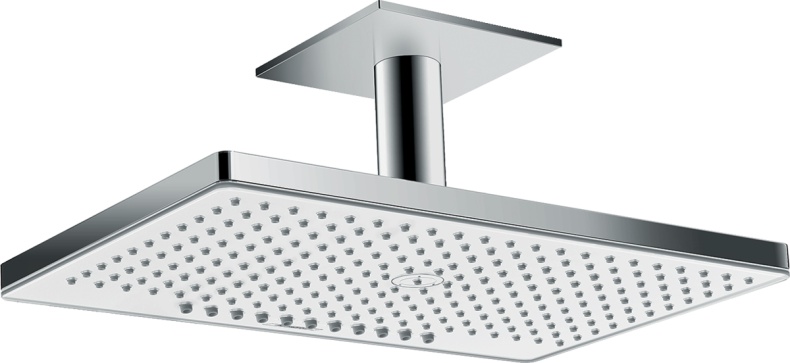 Верхний душ Hansgrohe Rainmaker Select 460 белый - хром 24004400 - 0