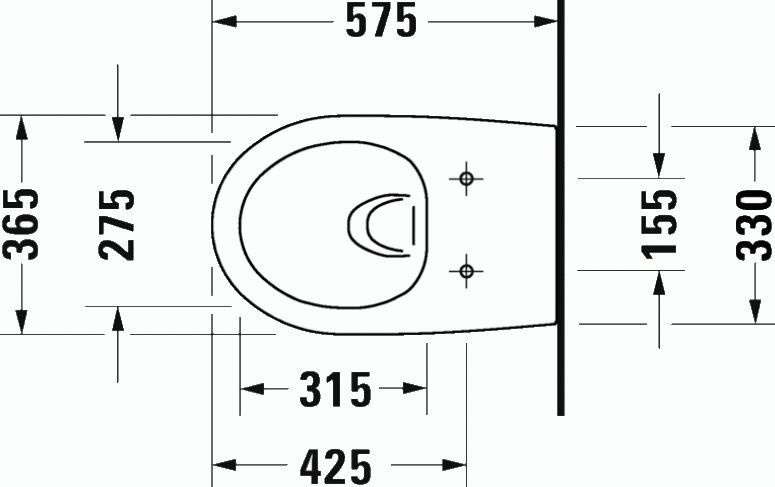 Унитаз подвесной Duravit Architec 45720900A1 - 5