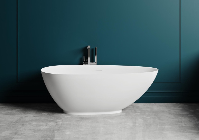 Ванна из искусственного камня Salini Paola 172x82 101512SMRF S-Stone, матовый, RAL полностью - 0