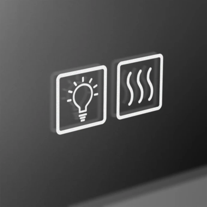 Зеркало BelBagno Marino 120х80 с подсветкой, подогревом  SPC-MAR-1200-800-LED-TCH-WARM - 4