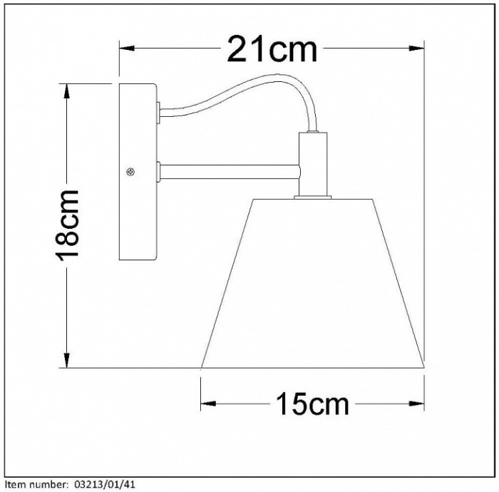 Бра Lucide Possio 03213/01/41 - 2