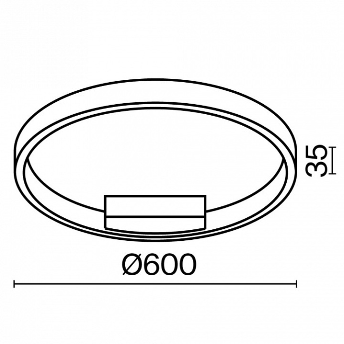 Накладной светильник Maytoni Rim MOD058CL-L35WK - 3