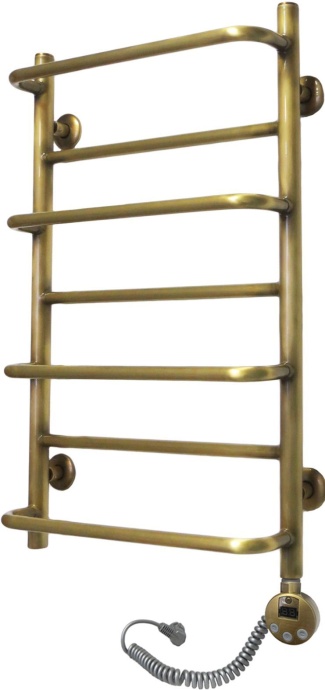 Полотенцесушитель электрический Domoterm Орфей П7 50x70, античная бронза, R Орфей П7 500x700 АБР ER - 1