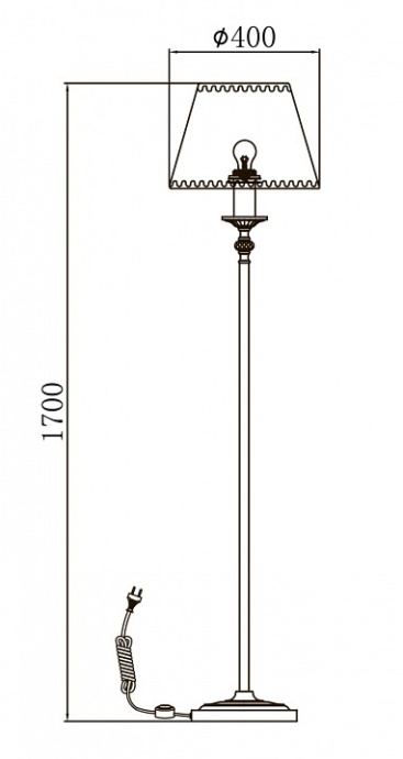 Торшер Maytoni Soffia RC093-FL-01-R - 1
