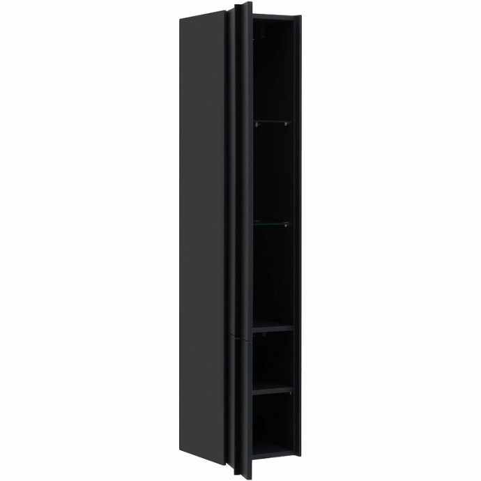 Шкаф пенал Allen Brau Reality 30 L подвесной черный матовый 1.32002.AM - 3