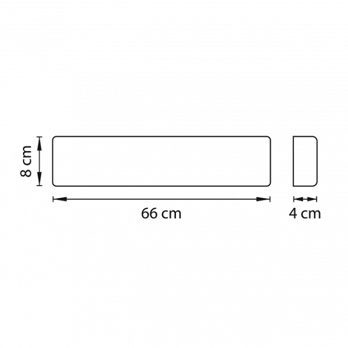 Настенный светодиодный светильник Lightstar Fuime Led 810627 - 1