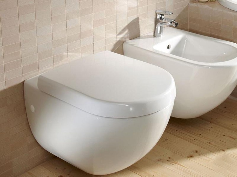 Унитаз подвесной Villeroy & Boch Subway Plus 6600 10R1 alpin 660010R1 - 14