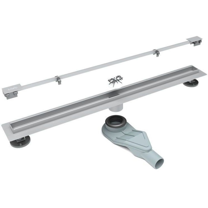 Душевой лоток Esbano Slim 80 хром матовый ESTRSLMLINE80MC - 1