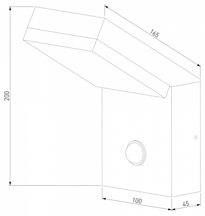 Накладной светильник Elektrostandard Sensor a053946 - 2