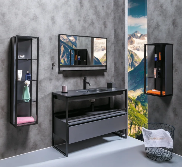 Полка подвесная Armadi Art Loft 75 черный 895-A - 1