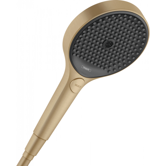 Ручной душ Hansgrohe Rainfinity 130 3j 9L, шлифованная бронза 26865140 - 0